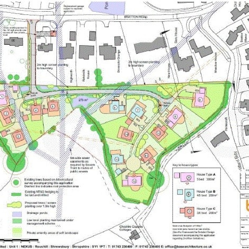 Bratton Road Site Plan