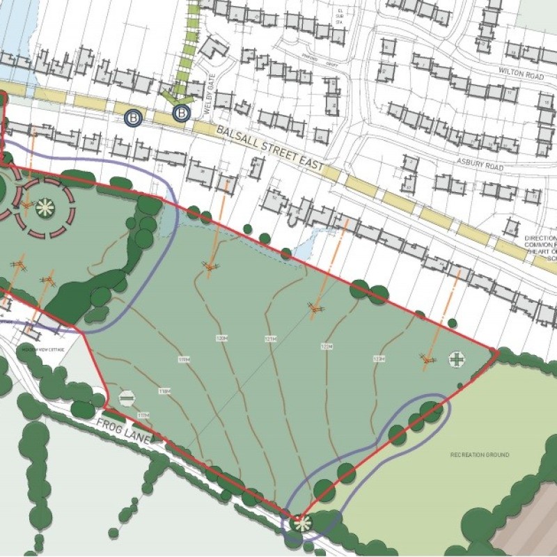 Land South of Balsall Street East