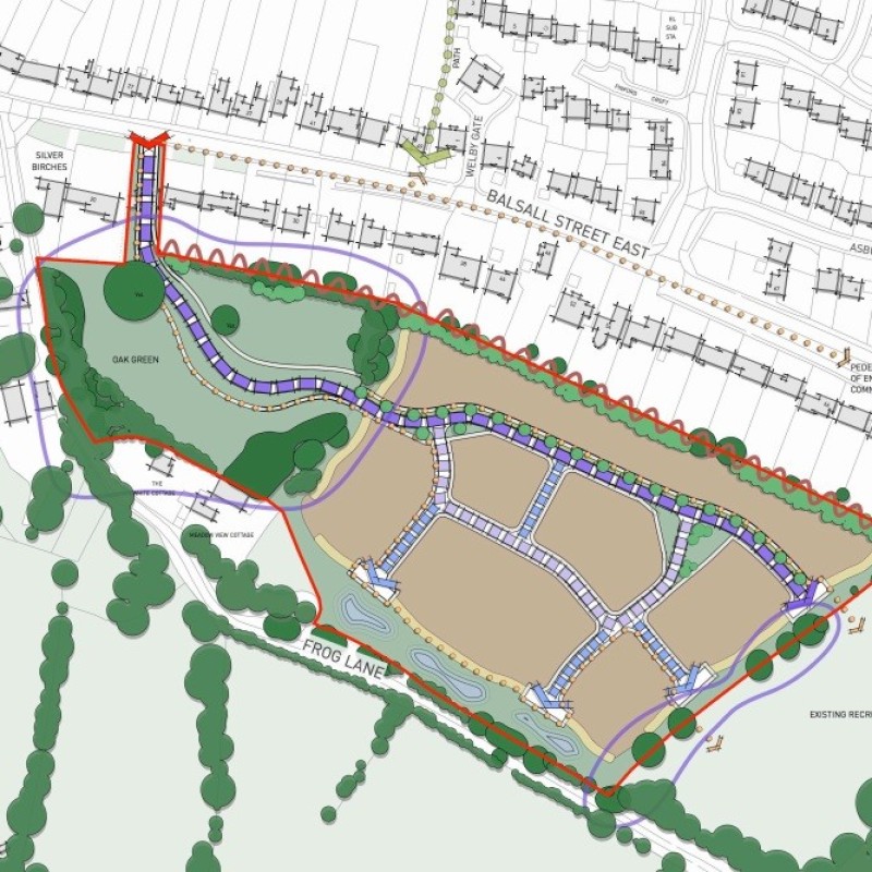 Land South of Balsall Street East