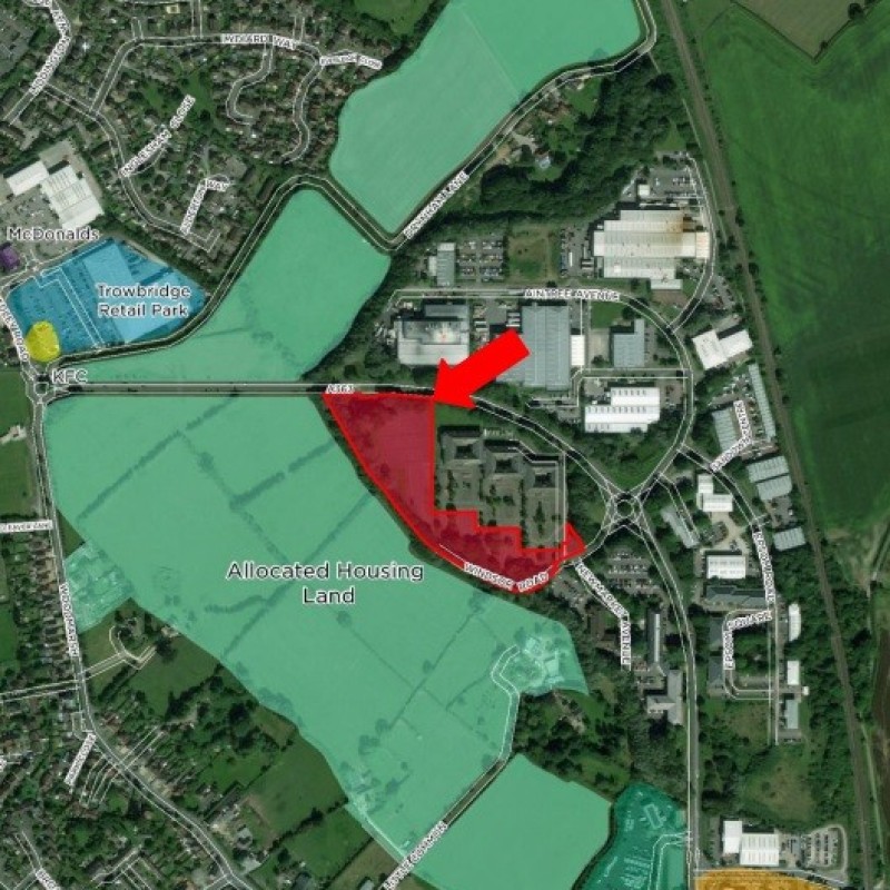 Land at the Pavilions