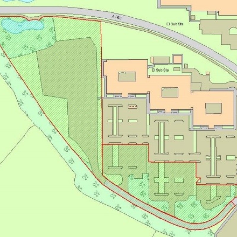Land at the Pavilions