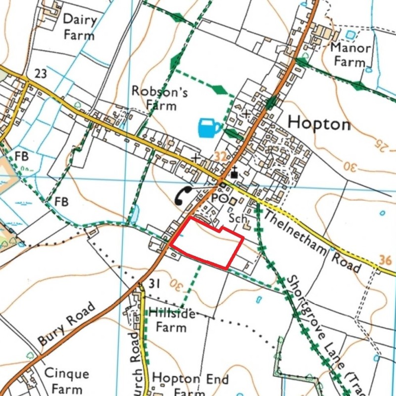 Hopton, Bury Road