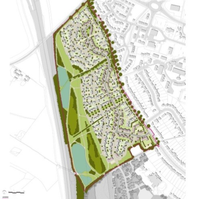 An illustrative plan of the property.