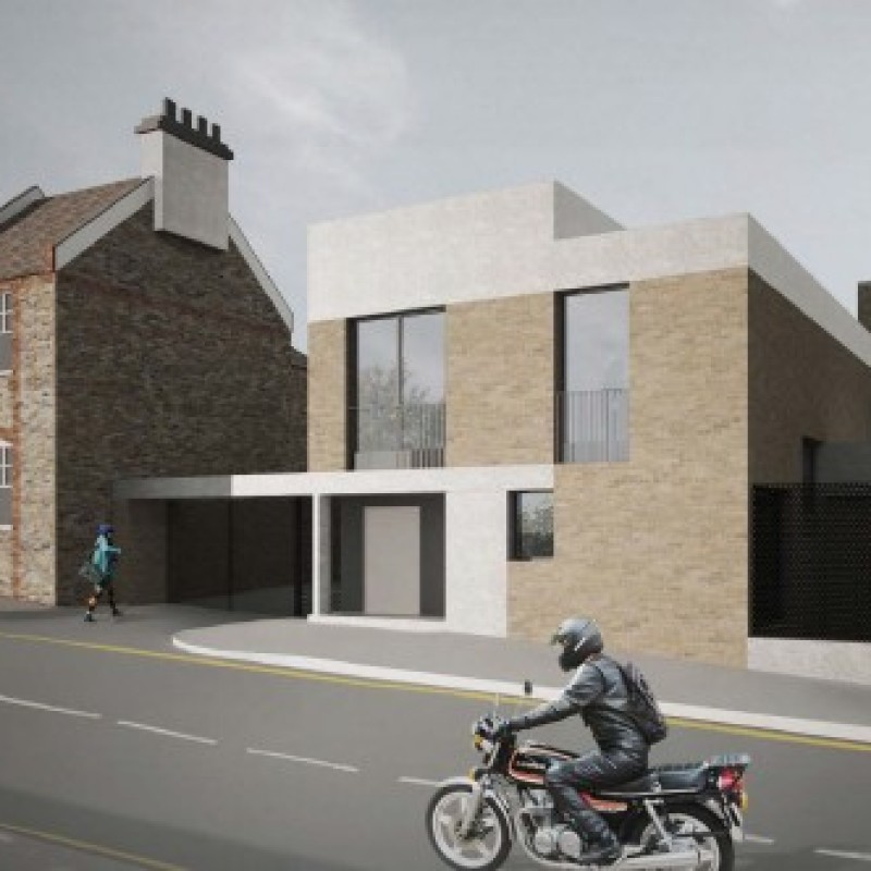 CGI of the permitted scheme.