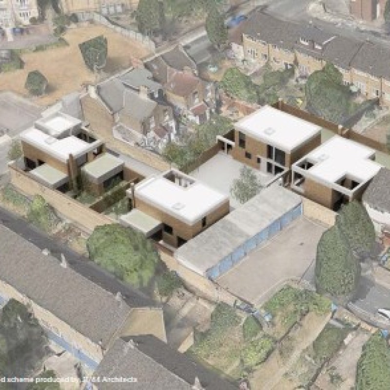 CGI of the permitted scheme.