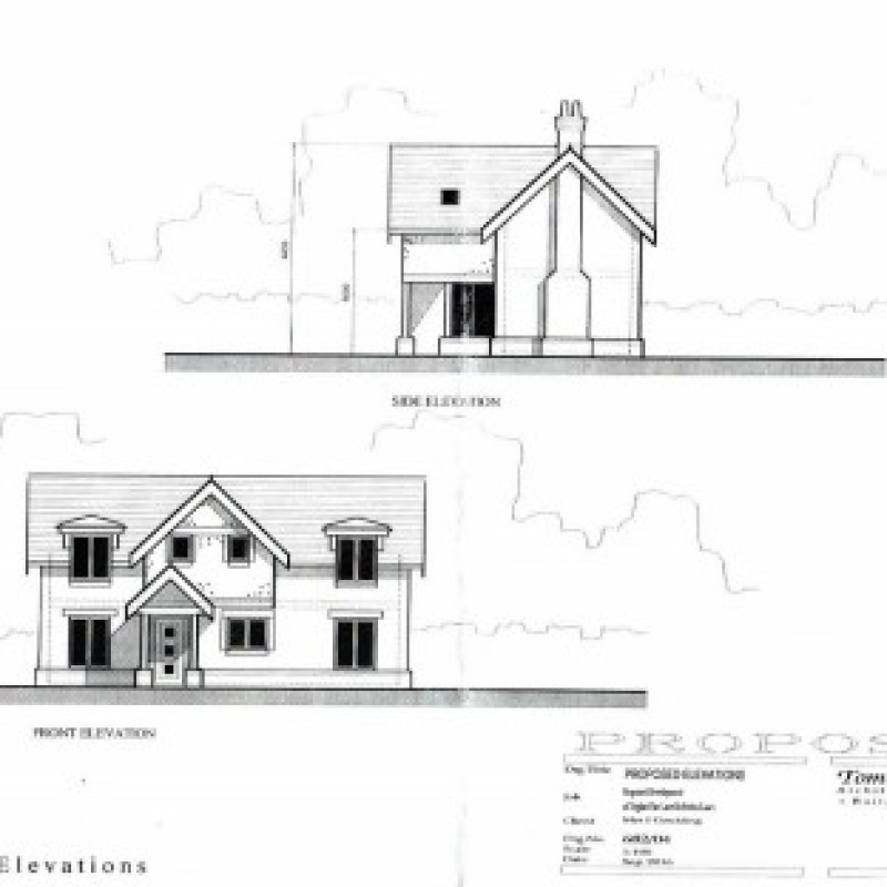 Proposed elevations.