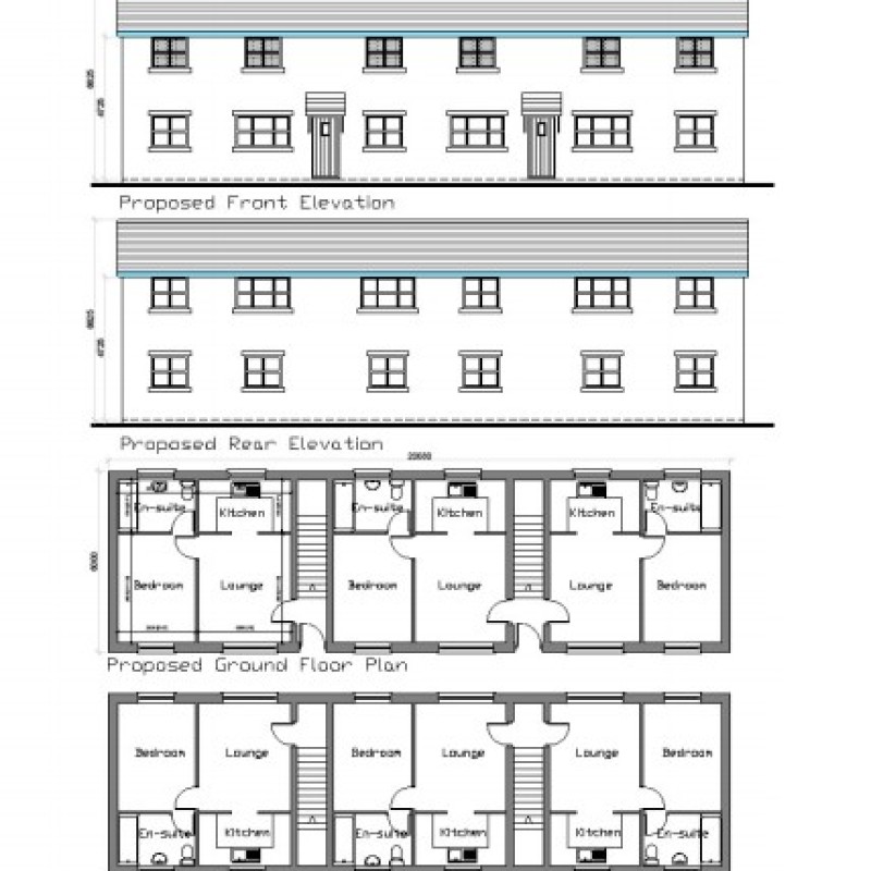 Elevation proposals.