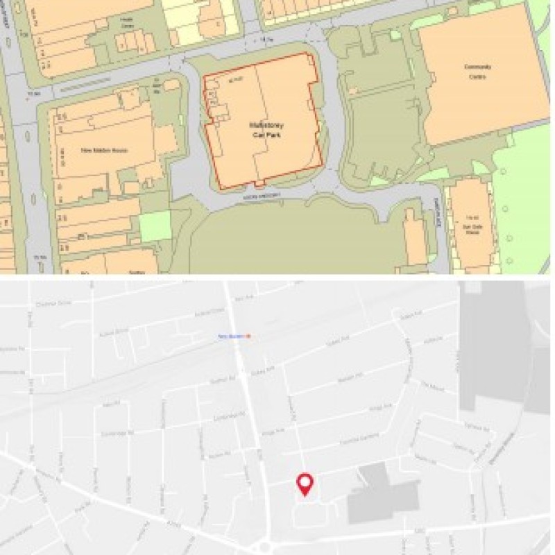 Aerial views of the property.