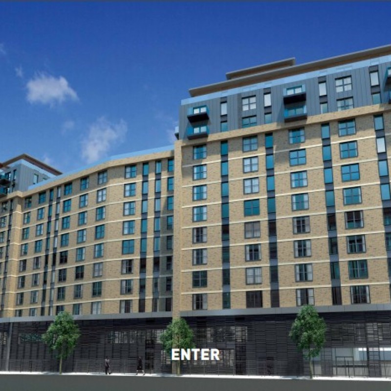 A CGI interpretation of the proposed build.