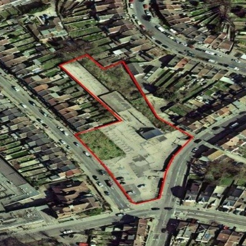 An outline of the available land