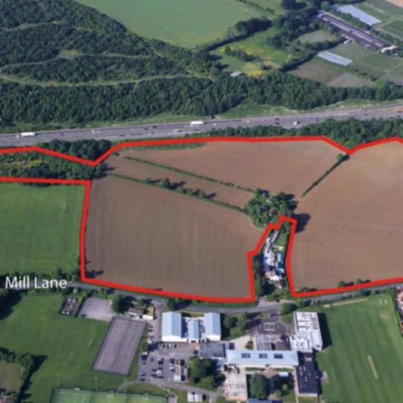 An outline of the availbale land