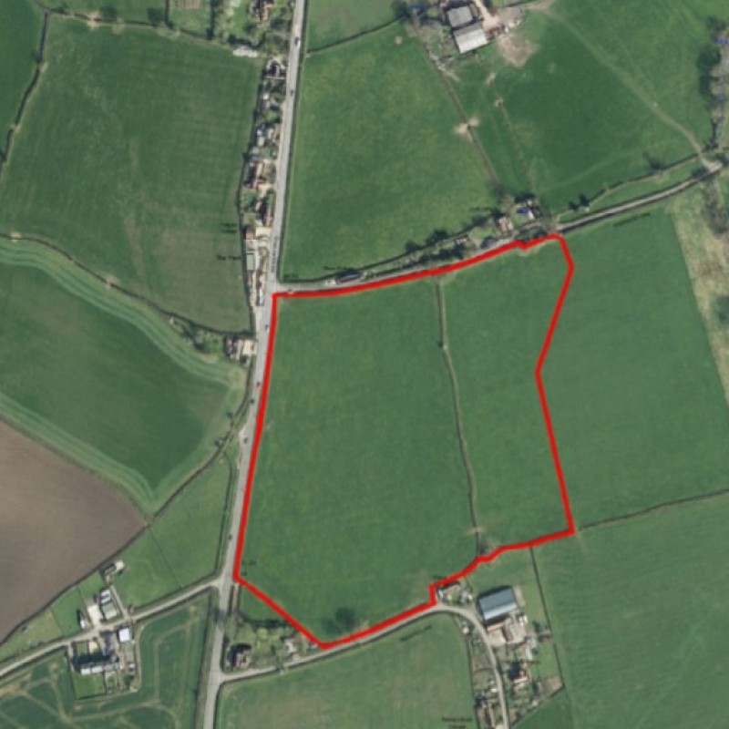 An outline of the availbale land