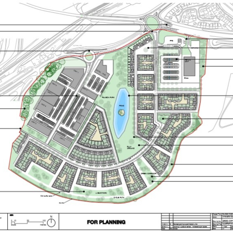 An indicative scheme layout