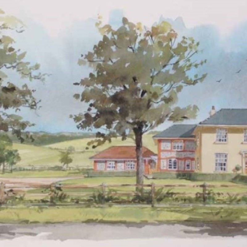 An illustration of the proposed plan