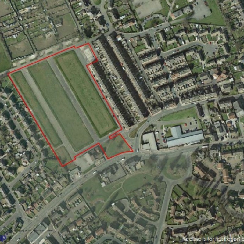 An outline of the available land