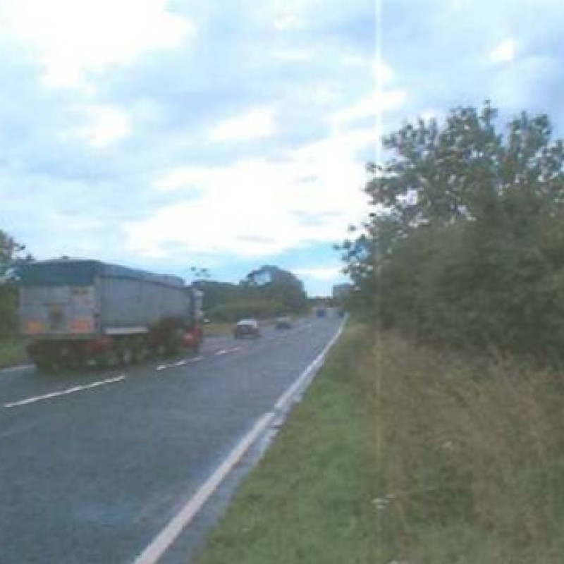 The site: looking south