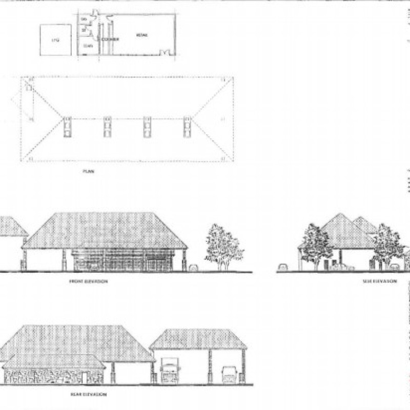 The plans for the site