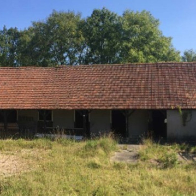 The existing barn