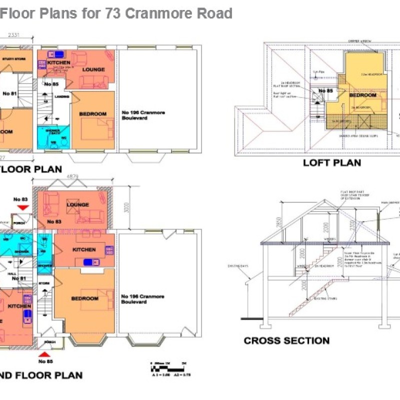 Proposed plans for 73 Cranmore Road