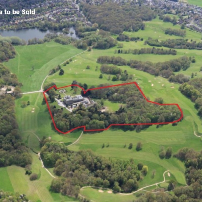 The outlined land is available