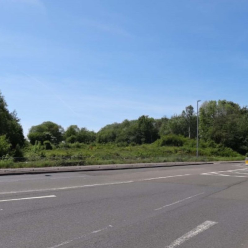 View of the southern site