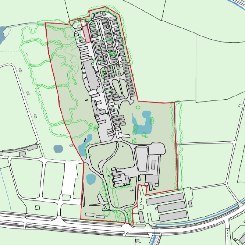 Existing layout