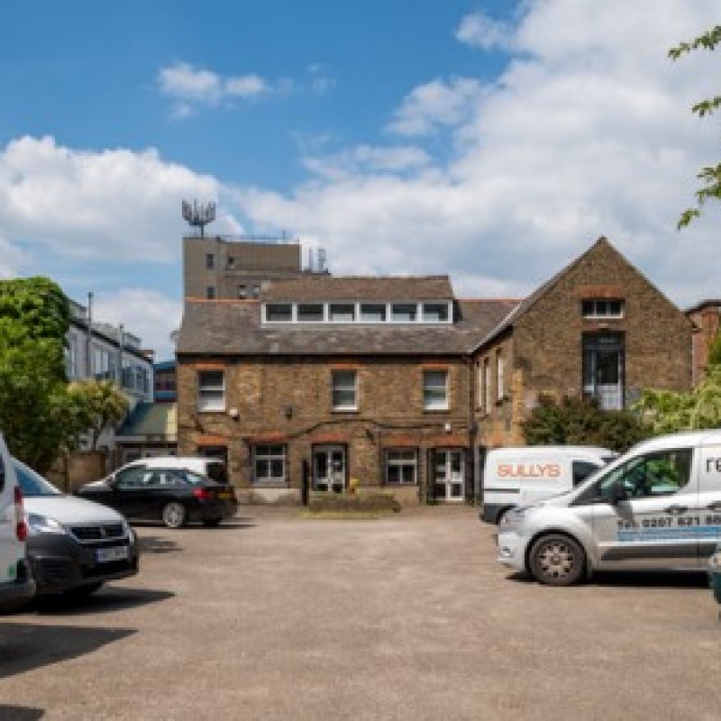 Stewarts court and car park