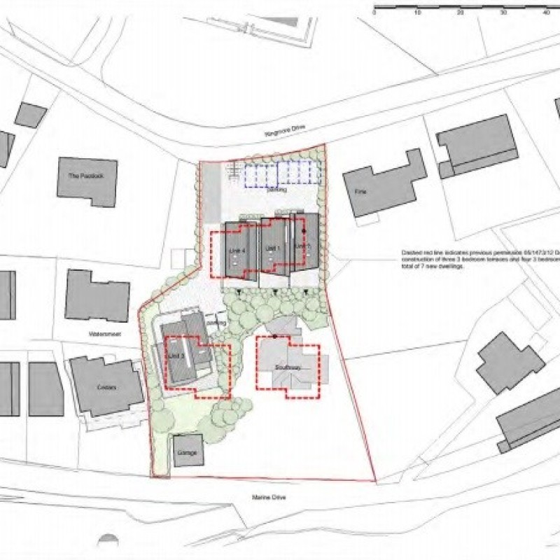 Proposed site block plan
