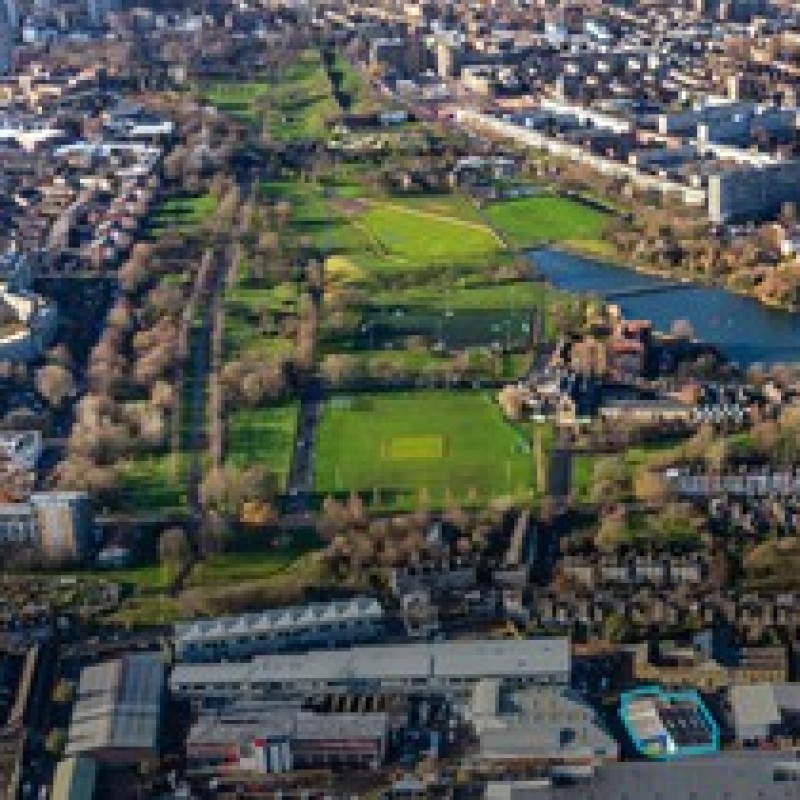 Burgess Park View Location