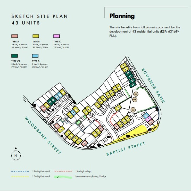 Land at Woodbank Street