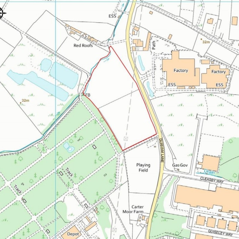 Land west of Durham Lane