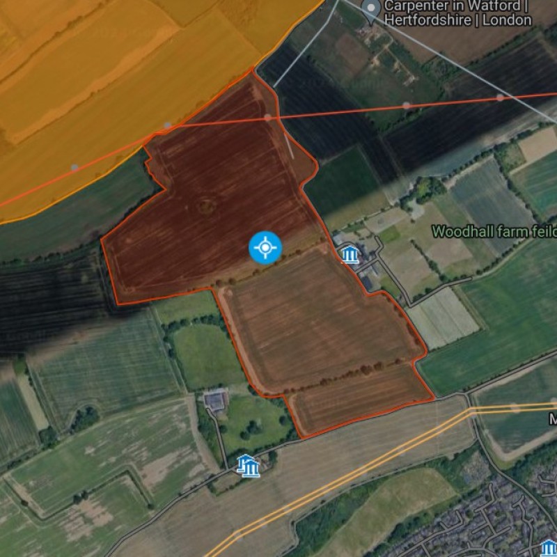 North East of Lovetts End Farm, Dodds Lane, Piccotts End, Hemel Hempstead