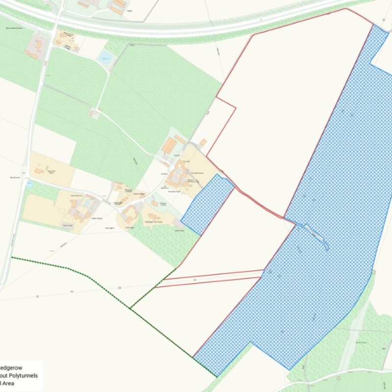 Planning for polytunnels (CA/21/02116 - Granted)