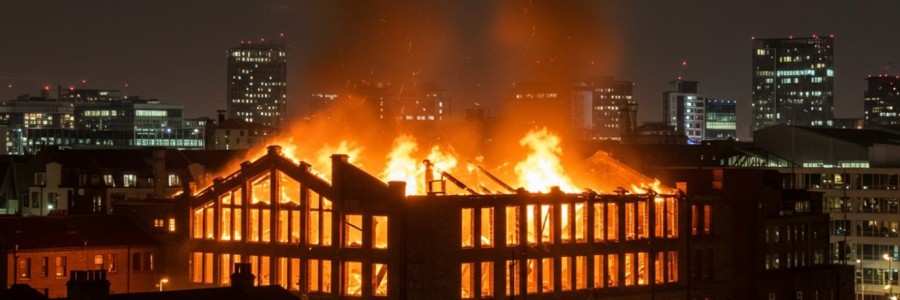 Catastrophic fire destroys a huge part of our history!