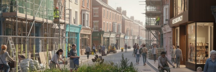 The chaos 'Butterfly Effect' - How occupying and regenerating empty properties can revive our high streets and communities.